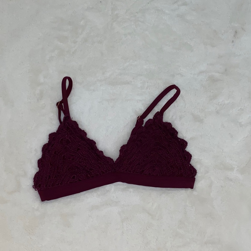 Maroon Target bikini top
